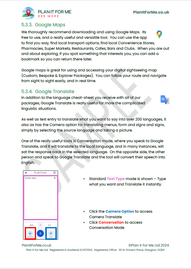 Form template with sections for personal information and interests, featuring a clean layout.
