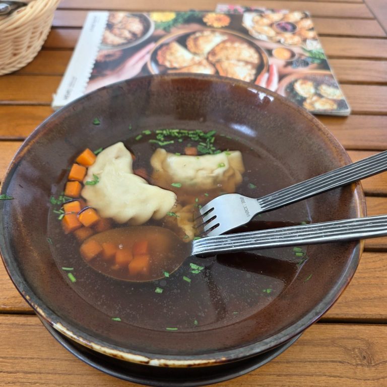 Pierogi Soup, Gdansk, Poland